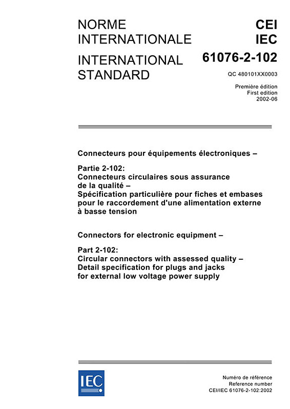 Cover IEC 61076-2-102:2002